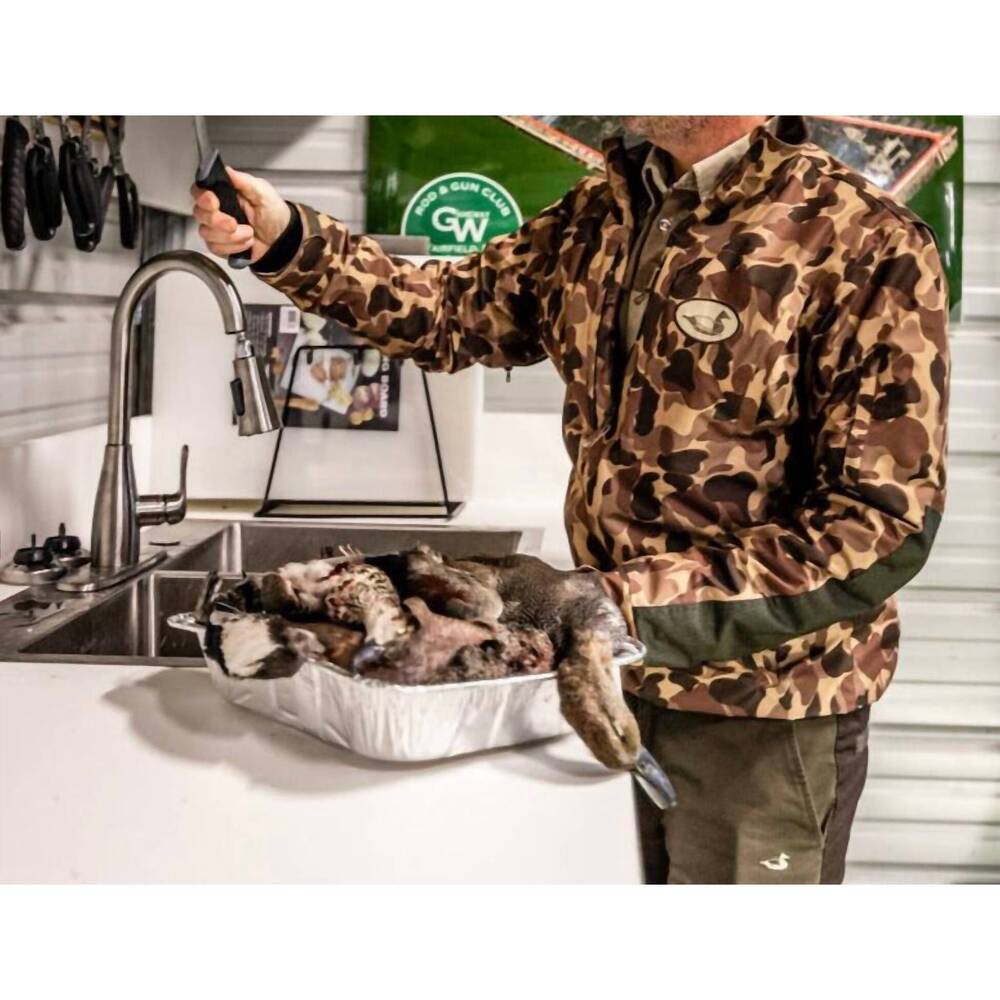 Camouflage Military Field Jacket - Brown Camo - Picture 6 of 6